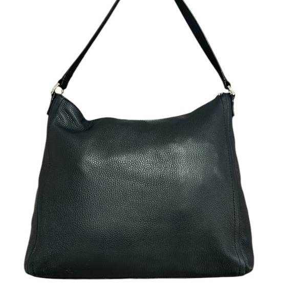 KATE SPADE Purse Hobo Shoulder Bag Black Pebbled Leather - Picture 5 of 12